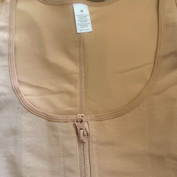 Underbust Front Zipper Post Surgery Tummy Control Fajas Colombianas Shapewear - Picture 10 of 11